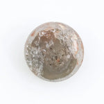 1.21ct Round Rose Cut Diamond Grey Colored Diamond Loose Stone For Fine Custom Jewelry