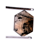 0.60 Ct Hexagon Cut Brown Diamond Loose Stone Use For Jewerlly