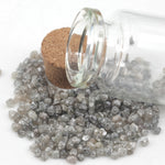 grey colour diamond rough rough carbonado diamond