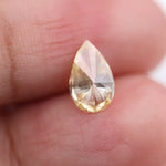 Loose lab grown diamond stone showcasing ethical sourcing, sustainable beauty, and brilliant cut sparkle for luxury jewelry.
