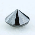 1.51 Ct Genuine Black Diamond Round Brilliant Cut Loose Stone for Luxury Rings and Fine Jewelry