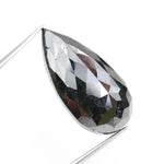 pear cut , grey black natural loose diamond , what does diamond represent in engagement ring symbolism and love