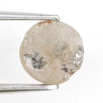 Fancy 1.13Ct Round Brilliant Cut Diamond Grey-Brown Colored Diamond Loose Stone For Fine Jewelry
