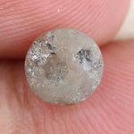 Fancy 1.13Ct Round Brilliant Cut Diamond Grey-Brown Colored Diamond Loose Stone For Fine Jewelry