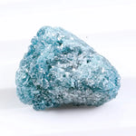raw uncut diamond engagement ring with rough natural diamond appearance blue rough diamond