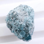 raw uncut diamond ring and raw gemstones for jewelry making blue rough diamond