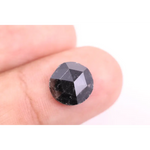 3.19 ct natural salt and pepper Diamond, round cut diamond, raw diamond, rough diamond.