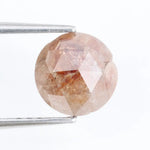 natural round diamond 1.71ct brown colored diamond use for custom jewelry