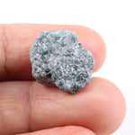 raw unpolished diamond and raw cut diamond with natural crystal texture blue rough diamond