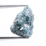 uncut blue diamond and rough diamond stone with natural crystal texture natural rough diamond