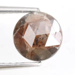 0.90Ct Brown - Red Colored Diamond Round Cut Diamond Use For Fine Jewerly Loose Stone
