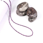 Exquisite purple rough diamond beads natural, uncut for handmade artisan jewelry and creative designs