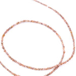 Natural brown rough diamond beads uncut, raw gemstones with earthy tones, ideal for handmade jewelry, artisan crafts, and creating unique, designs