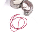 Natural pink rough diamond beads raw, uncut gemstones with vivid rosy hues, perfect for handmade jewelry, artisan creations, and unique design projects