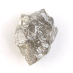 grey color loose raw diamonds and natural rough diamond stone