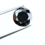 1.67 Ct Round Cut Natural Black Diamond Loose for Fine Jewelry, Engagement Rings, and Statement Designs