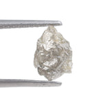 grey color loose raw diamonds and natural rough diamond stone