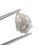 grey color loose raw diamonds and natural rough diamond stone