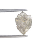 grey color loose raw diamonds and natural rough diamond stone
