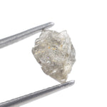grey color loose raw diamonds and natural rough diamond stone