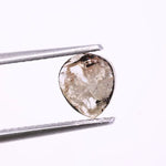 0.65 Ct pear cut brown diamond – natural loose fancy diamond for custom designs