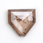 browncolor lab grown 1.46ct diamond with brilliant sparkle