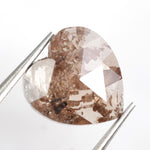 brown color elegant lab grown 1.90ct diamond for jewelry