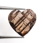 brown color lab grown 3.13ct diamond for custom jewelry