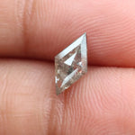 0.48 Ct premium grey natural diamond kite cut loose Diamond for custom jewelry design elegant unique shape