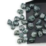 Raw diamond stone and blue raw diamond uncut rough natural diamonds collection