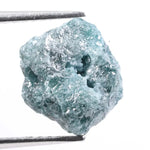rough carbonado blue diamond with rough raw uncut diamond crystal look natural rugh diamond
