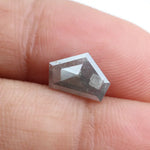 2.79 Ct Pentagon Cut Grey Natural Diamond Unique Shape Elegant Loose Diamond for Jewelry