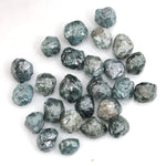 Raw uncut diamonds and blue rough raw uncut diamonds natural diamond stones