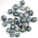 Raw uncut diamonds and blue rough raw uncut diamonds natural diamond stones