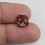 brown color lab grown diamond necklace men's jewelry