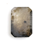 brown colour lab grown diamond nose stud with sparkle