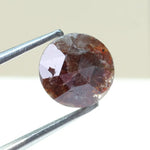 0.90ct brown - red colored diamond round cut diamond use for fine jewerly loose stone