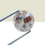 0.90ct brown - red colored diamond round cut diamond use for fine jewerly loose stone