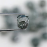 natural diamond stone with raw diamond uncut and real diamond rock