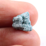blue diamond rough stone and green raw diamond with natural crystal texture natural rough diamond