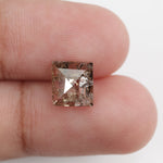 brown color lab grown diamond nose stud jewelry