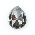 brown natural diamond and rough natural black diamond collection