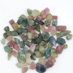 62.67 carat natural multicolor rough tourmaline gemstones