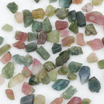 62.67 carat natural multicolor rough tourmaline gemstones