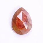 0.95 Ct pear cut red diamond antique natural loose diamond for engagement ring.