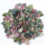 Natural 103.91 Ct assorted multicolor rough tourmaline crystal stones