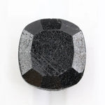 cushion cut , grey black loose natural diamond, cushion cut diamond vs emerald cut comparison gemstone shapes