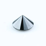 1.73 Ct genuine natural black diamond round cut loose gemstone, deep black faceted diamond for designer jewelry, bold statement stone for custom rings, high quality natural black diamond for fine jewelry making