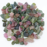 Natural 103.91 Ct assorted multicolor rough tourmaline crystal stones