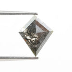 0.68 Ct brown yellow kite cut natural diamond with warm tones and unique shape for custom luxury jewelry